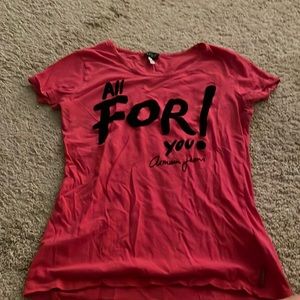 T shirt aramani jeans